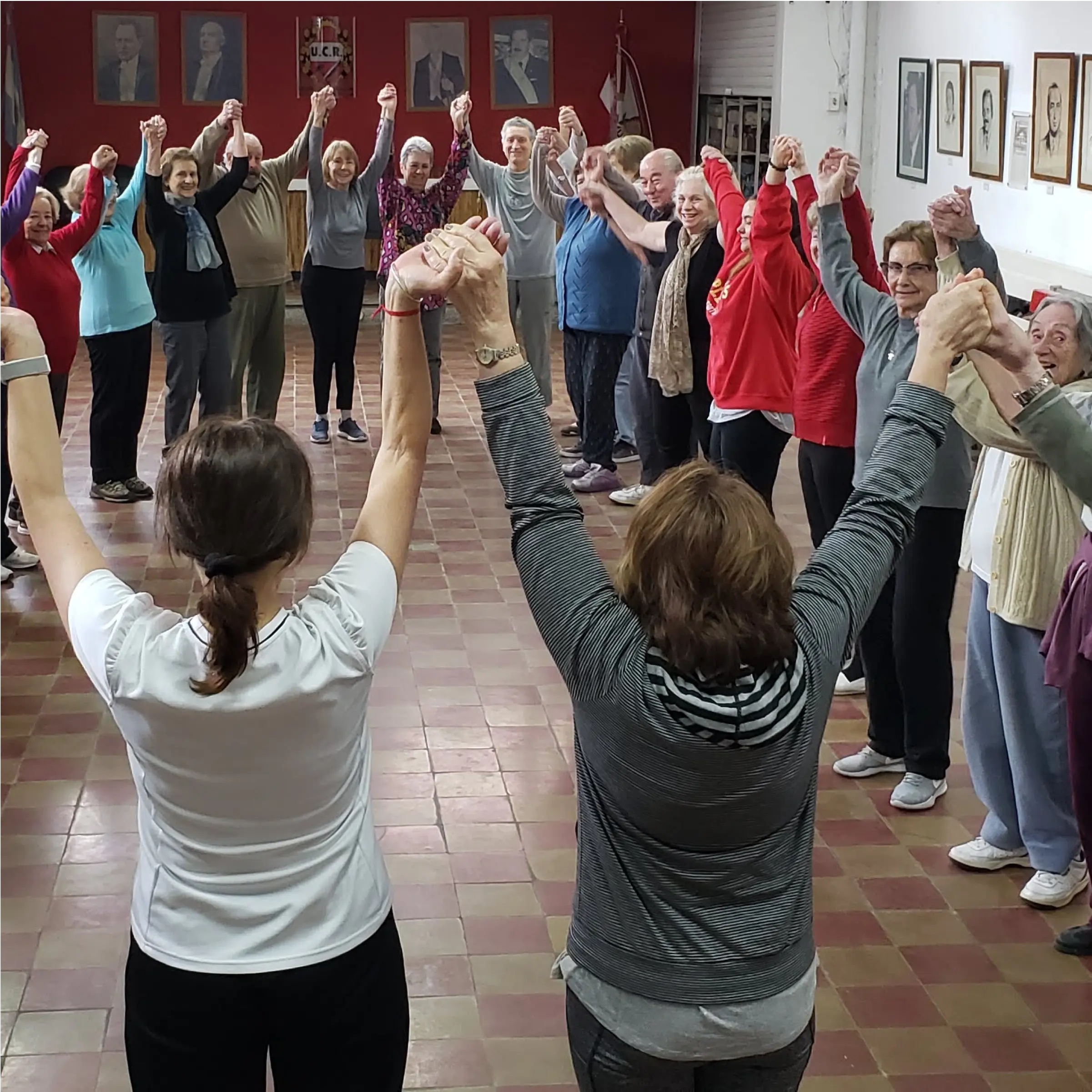 Cierre de jornada con alumnos